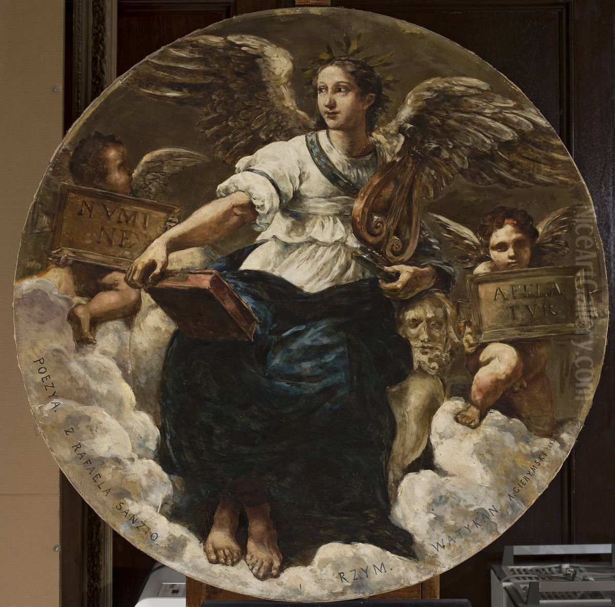 Poetry Oil Painting by Aleksander Gierymski