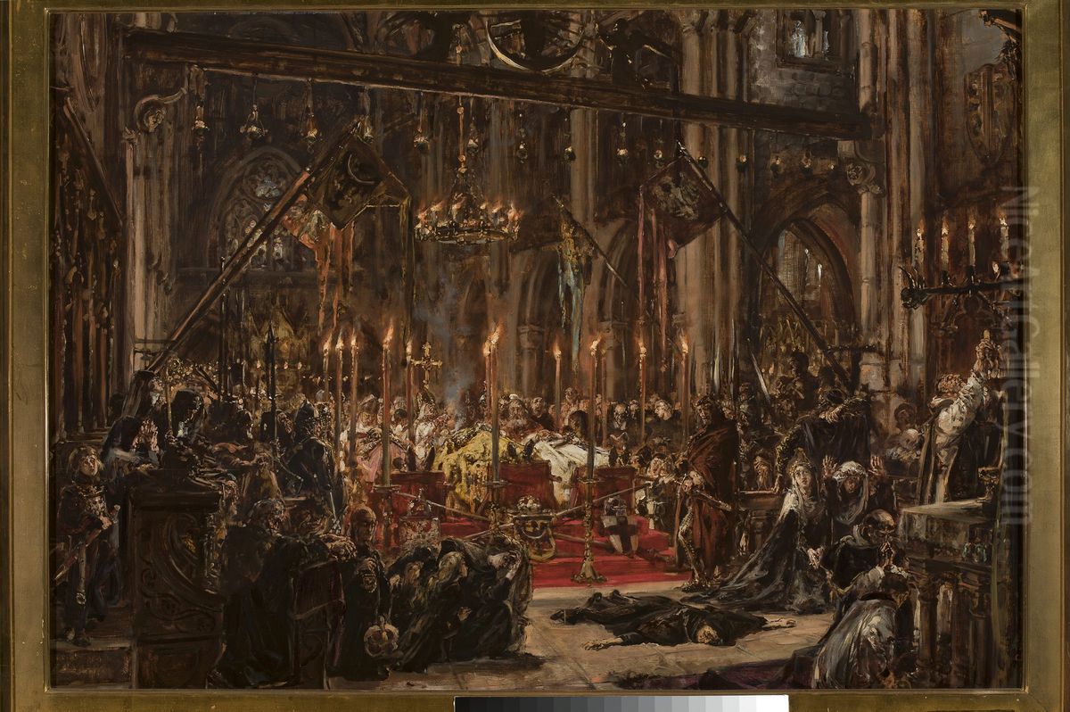 Defeat at Legnica, from the series 