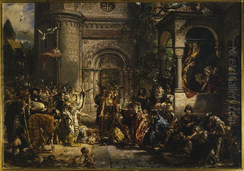 Reception of the Jews, from the series 