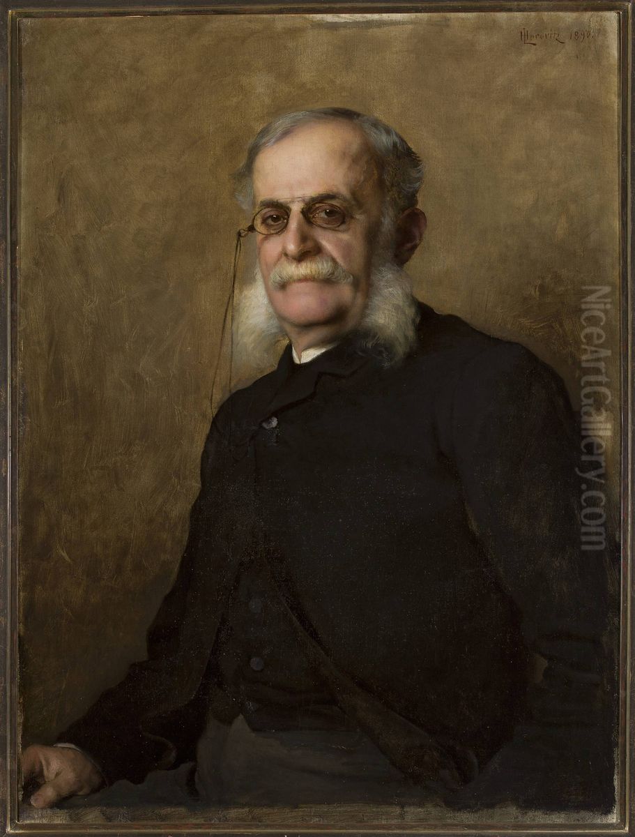 Portrait of Edward Leo (1829-1901), editor of 