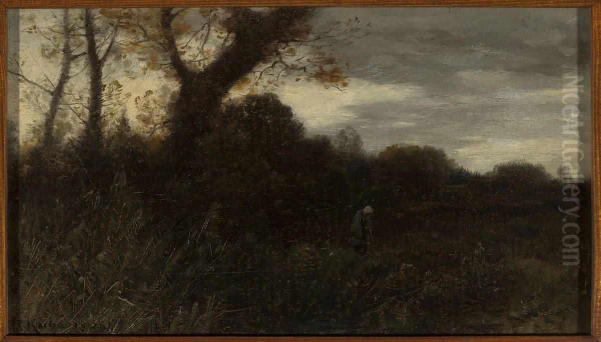 Landscape Oil Painting by Roman Kochanowski