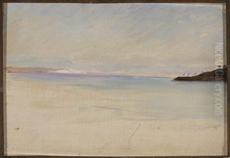 Sea. From the journey to Constantinople Oil Painting by Jan Ciaglinski