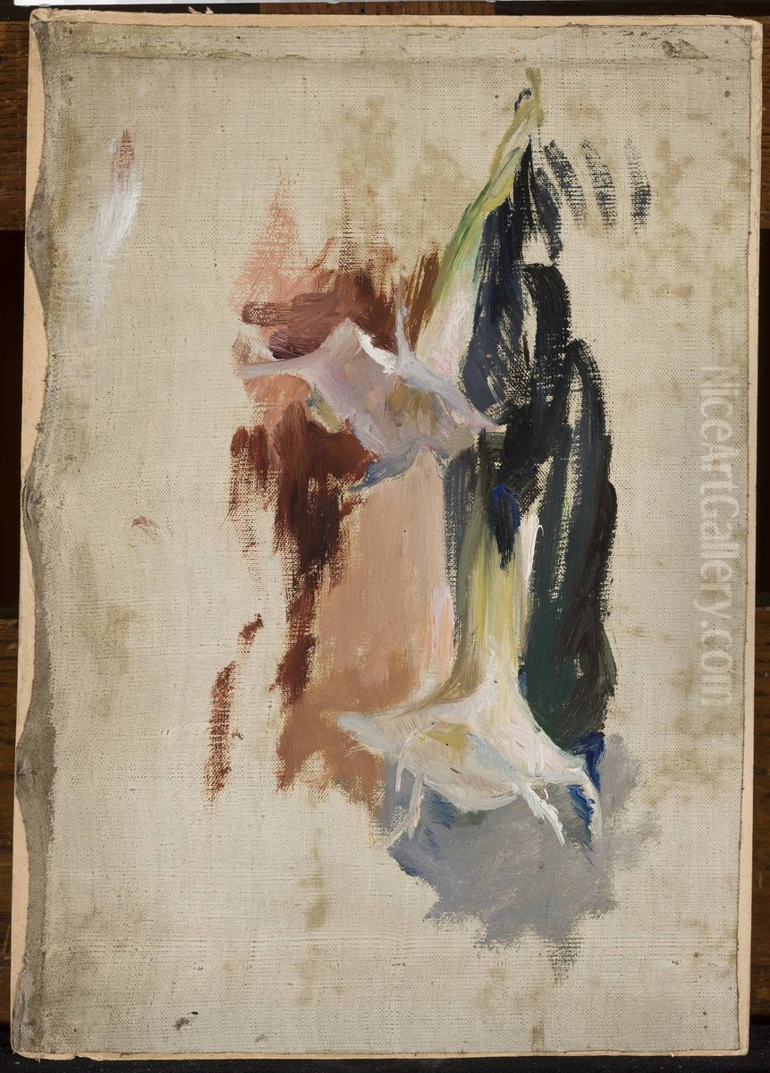 Study of a flower Oil Painting by Jan Ciaglinski