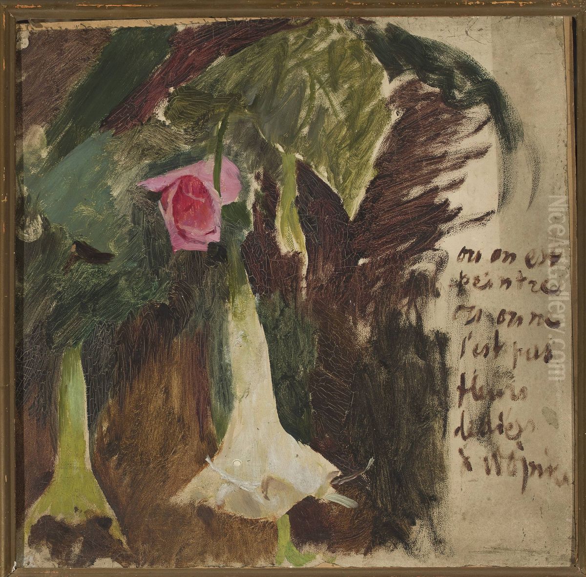 Study of flowers Oil Painting by Jan Ciaglinski