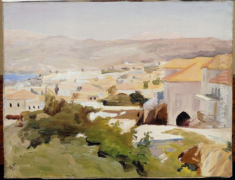 Beirut. From the journey to Palestine Oil Painting by Jan Ciaglinski