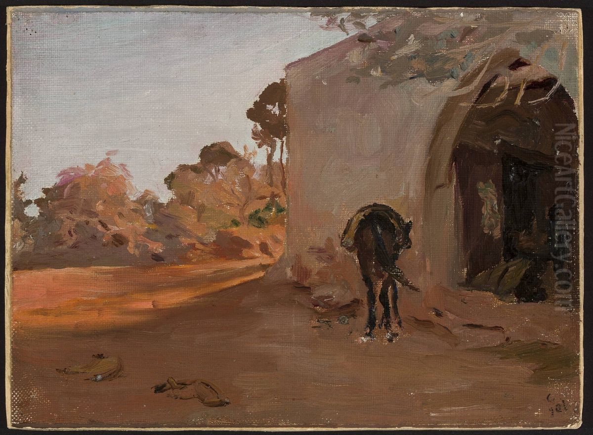 Beirut. From the journey to Palestine Oil Painting by Jan Ciaglinski