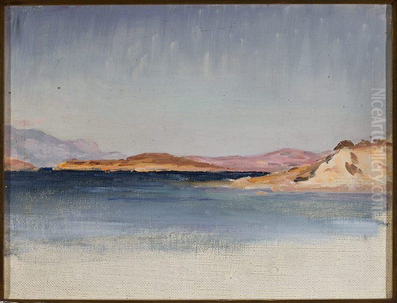 On the return from Jerusalem. From the journey to Palestine Oil Painting by Jan Ciaglinski