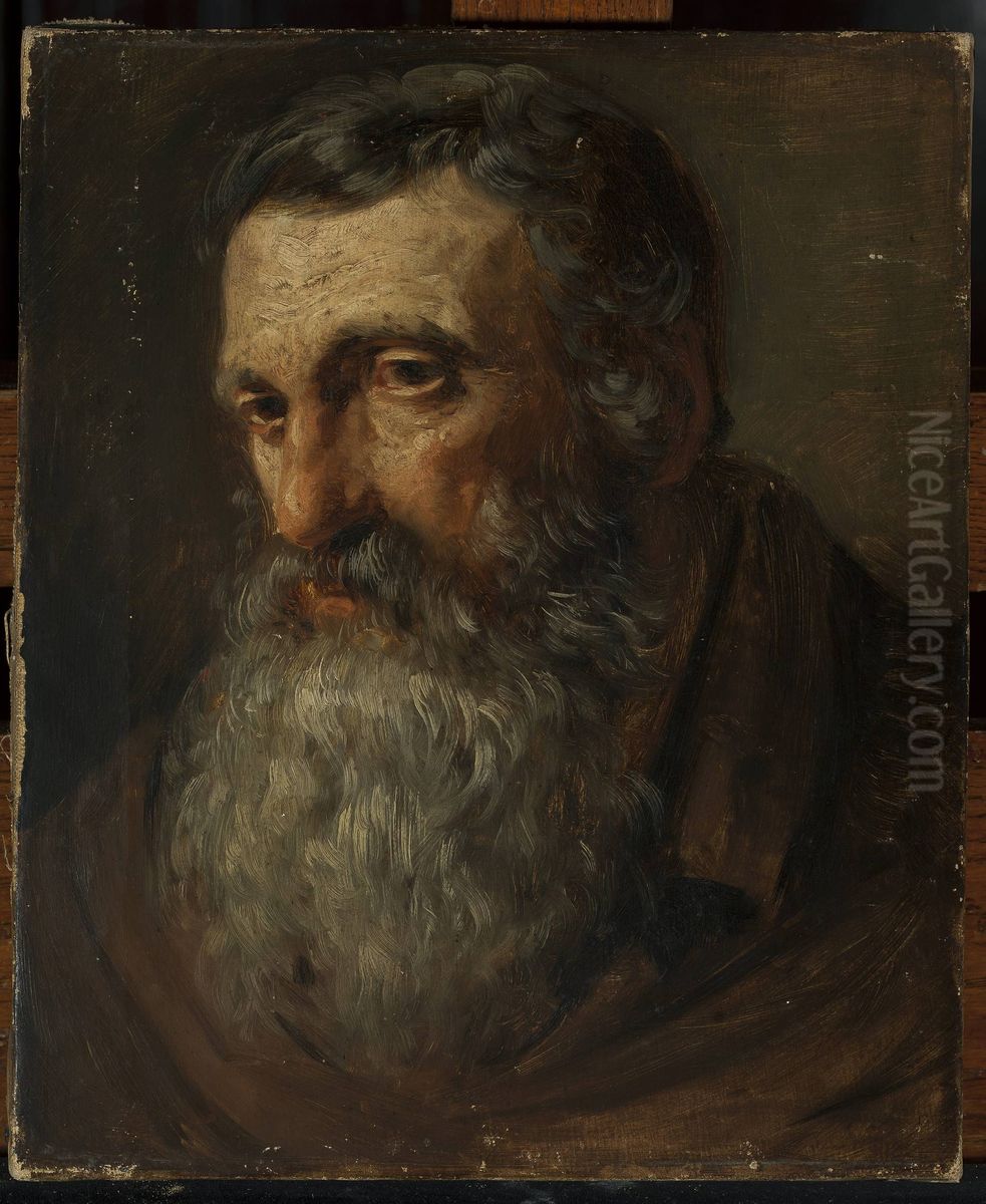Portrait of Teodor Kobylanski Oil Painting by Michal Plonski