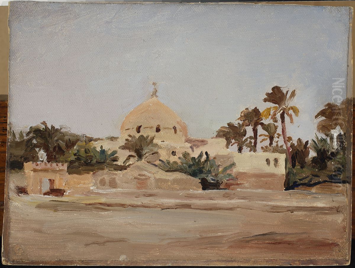 From Cairo. From the journey to Egypt Oil Painting by Jan Ciaglinski