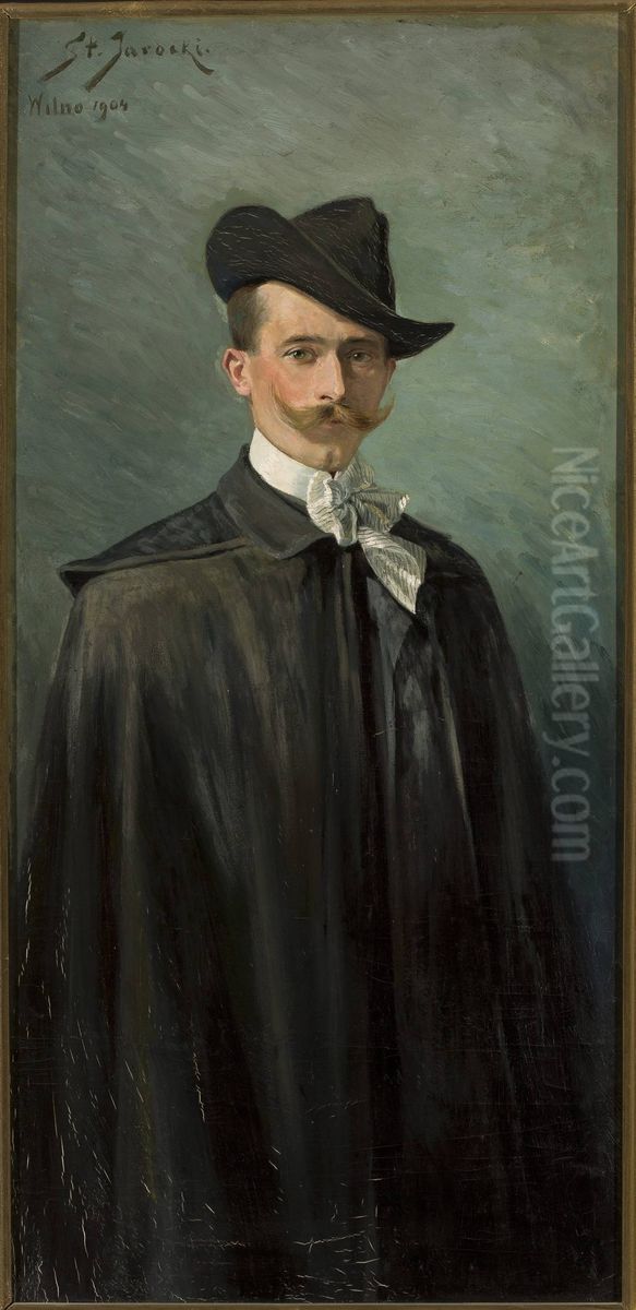 Self-portrait Oil Painting by Stanislaw Jarocki