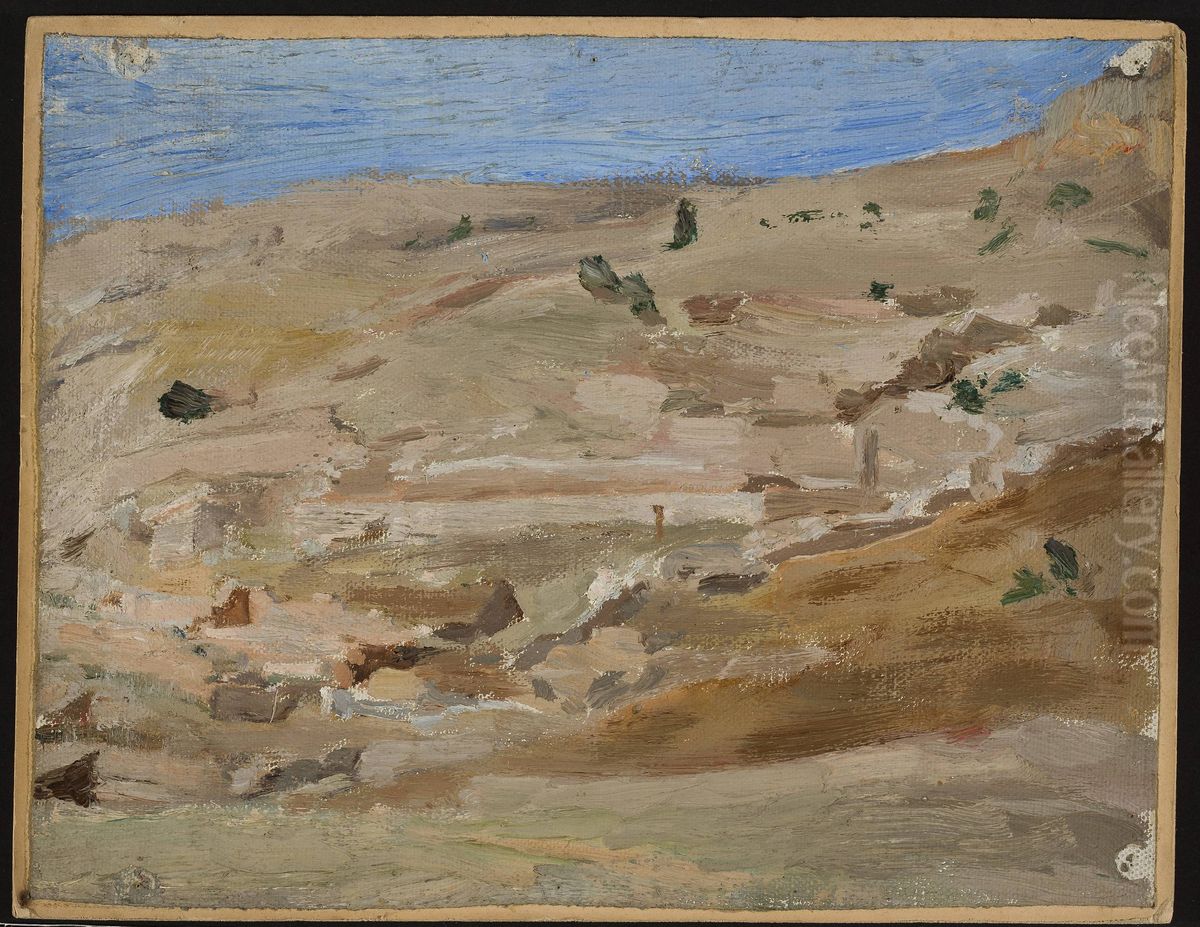 Delphi. From the journey to Greece Oil Painting by Jan Ciaglinski