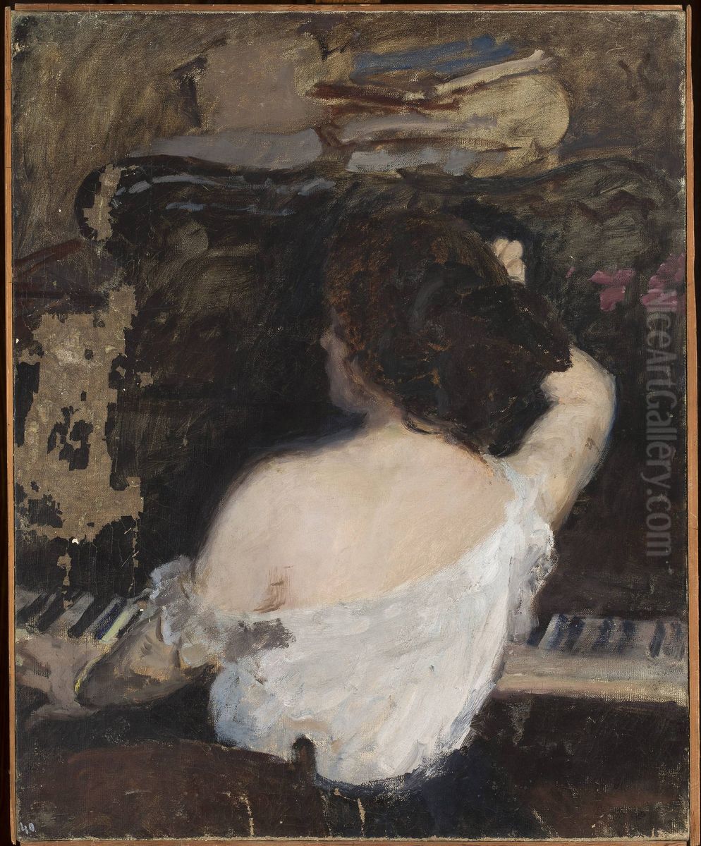 Chord Oil Painting by Jan Ciaglinski