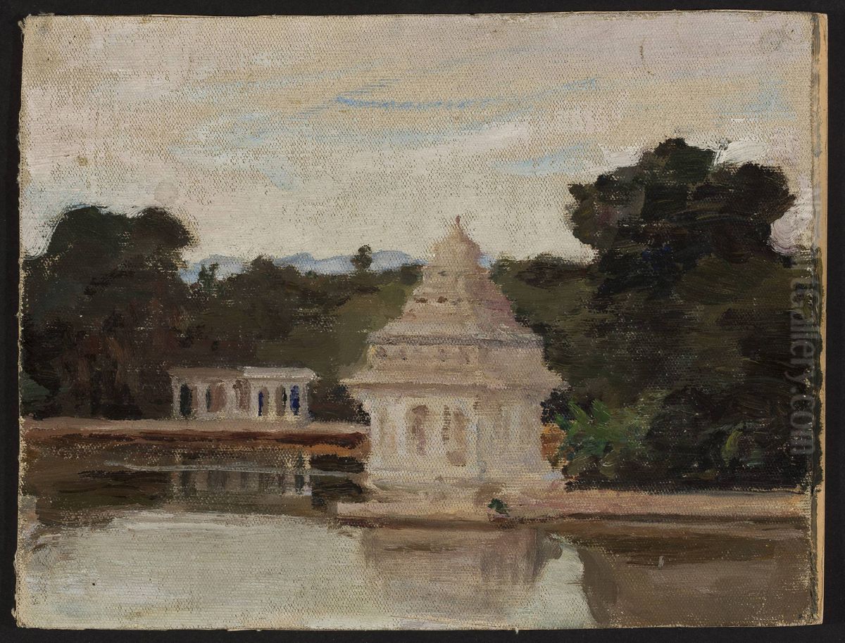 Madras. From the journey to India Oil Painting by Jan Ciaglinski