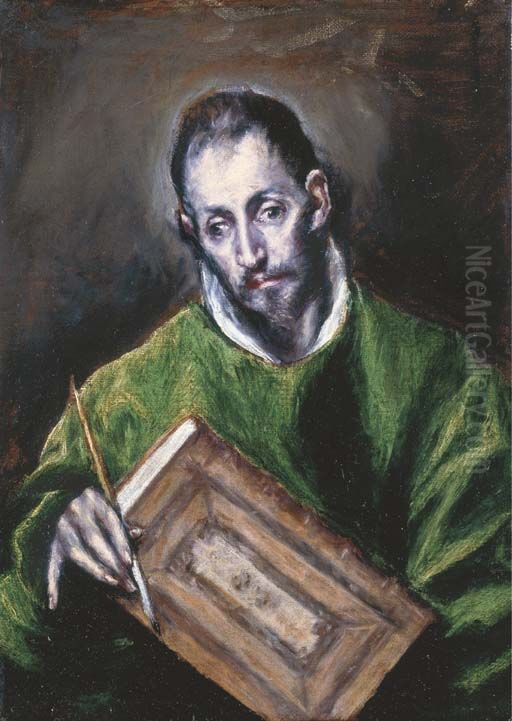 Luke the Evangelist Oil Painting by El Greco