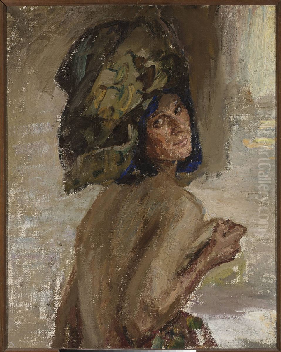 Study of a woman for the painting 