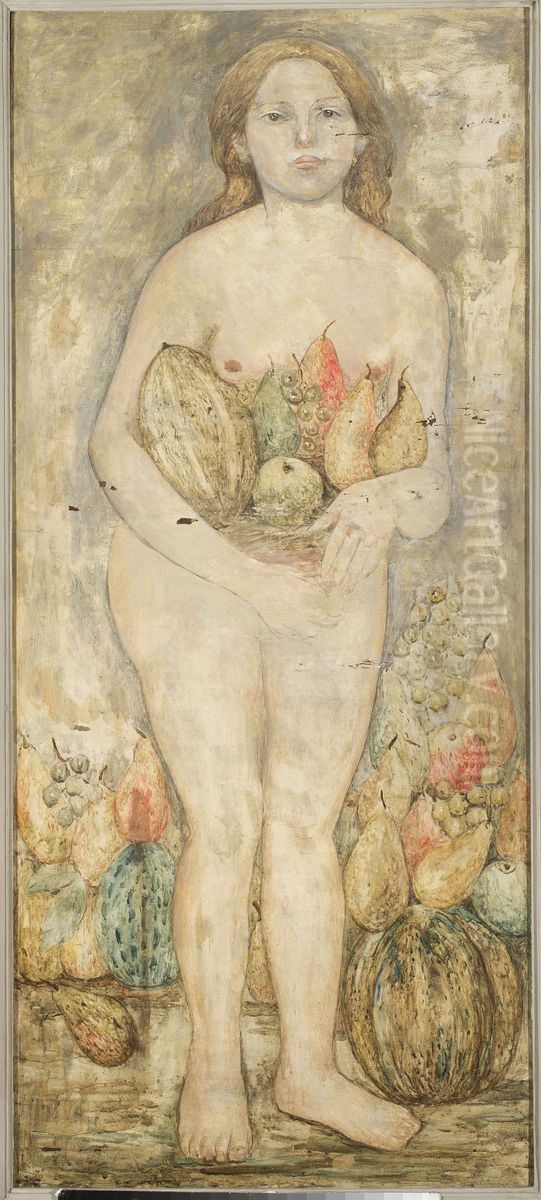 Abundance Oil Painting by Tadeusz Makowski