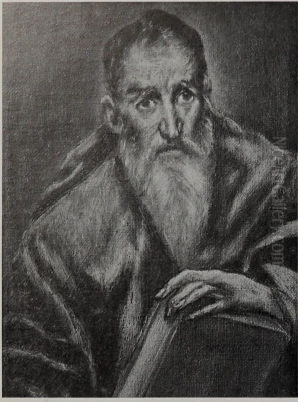 Saint Bartholomew (Pseudo St. Paul) Oil Painting by El Greco