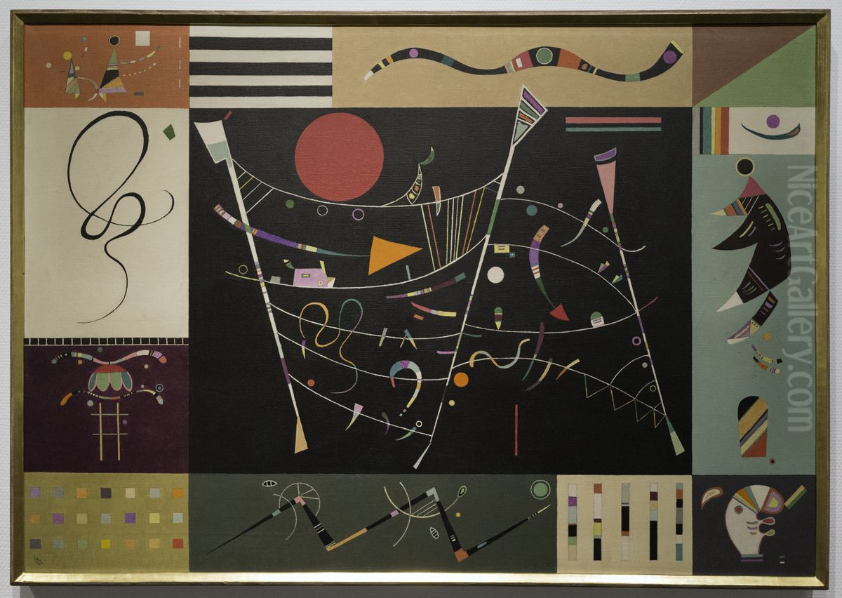 The Whole Oil Painting by Wassily Kandinsky