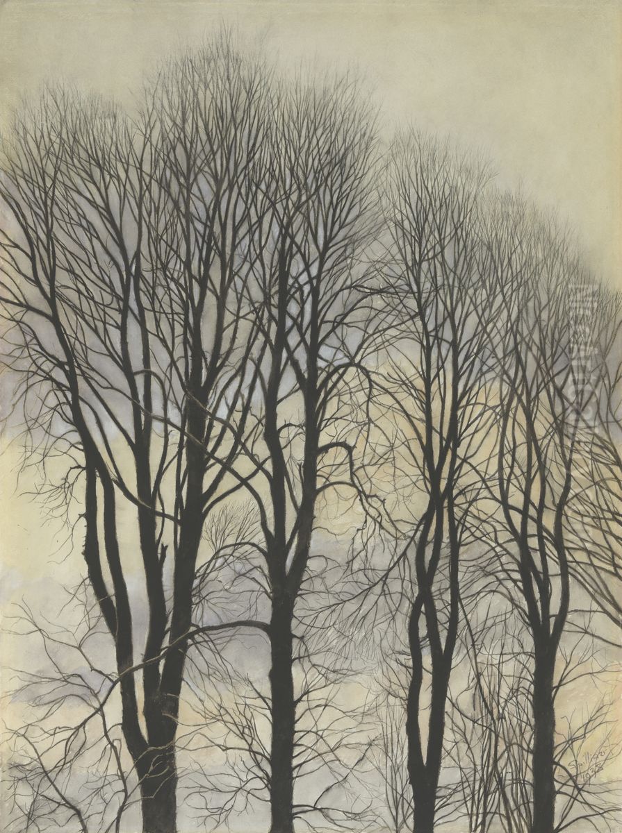 Arbre et Ciel Oil Painting by Leon Spilliaert
