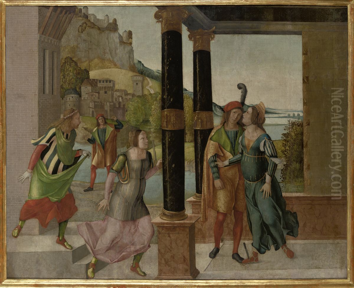 Brutus i Porcja Oil Painting by unknown