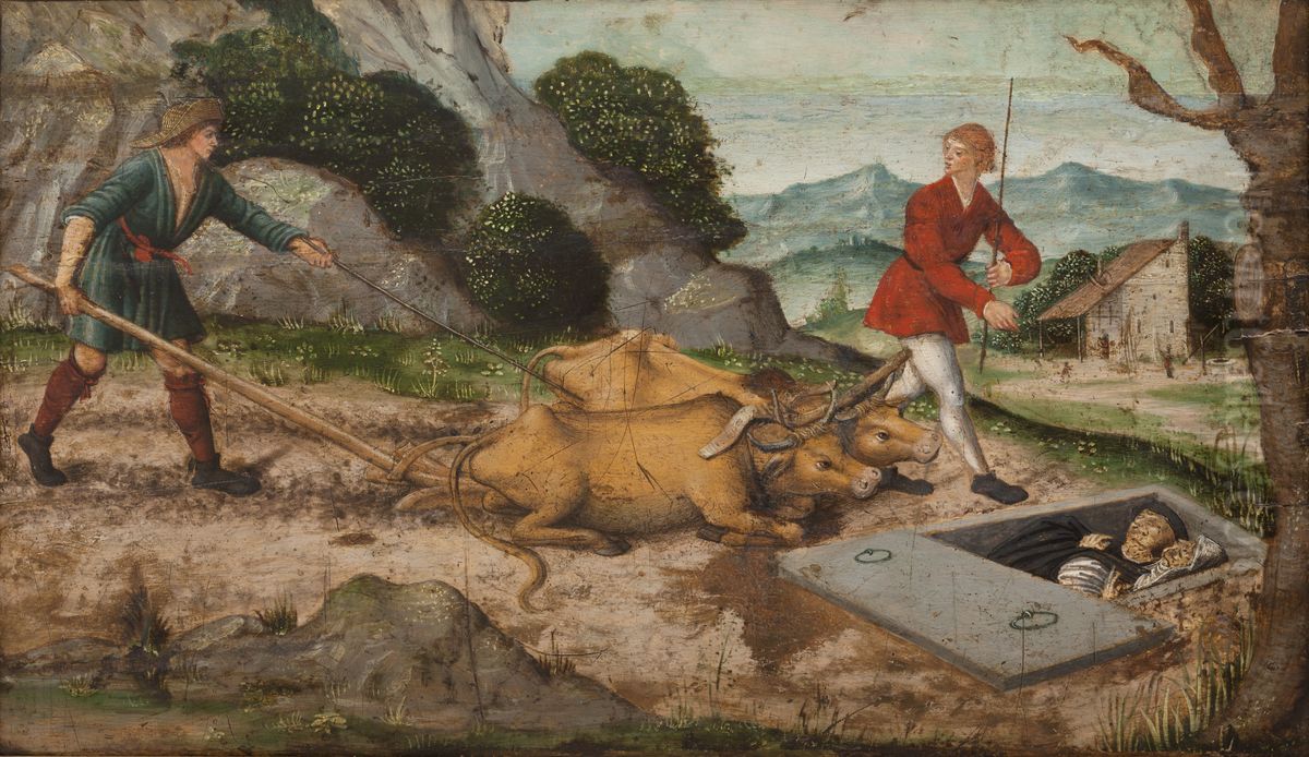 Znalezienie grobu Oil Painting by unknown