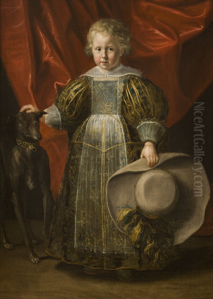 Portret chlopca Oil Painting by Cornelis De Vos