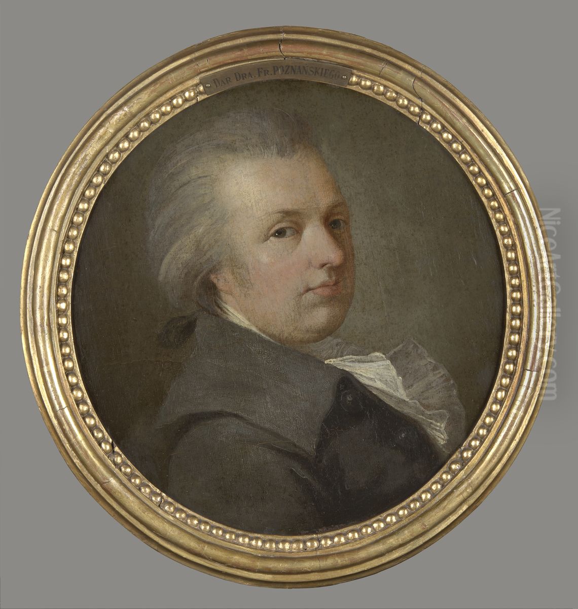 Self-Prtrait of Franciszek Smuglewicz Oil Painting by Jozef Peszka