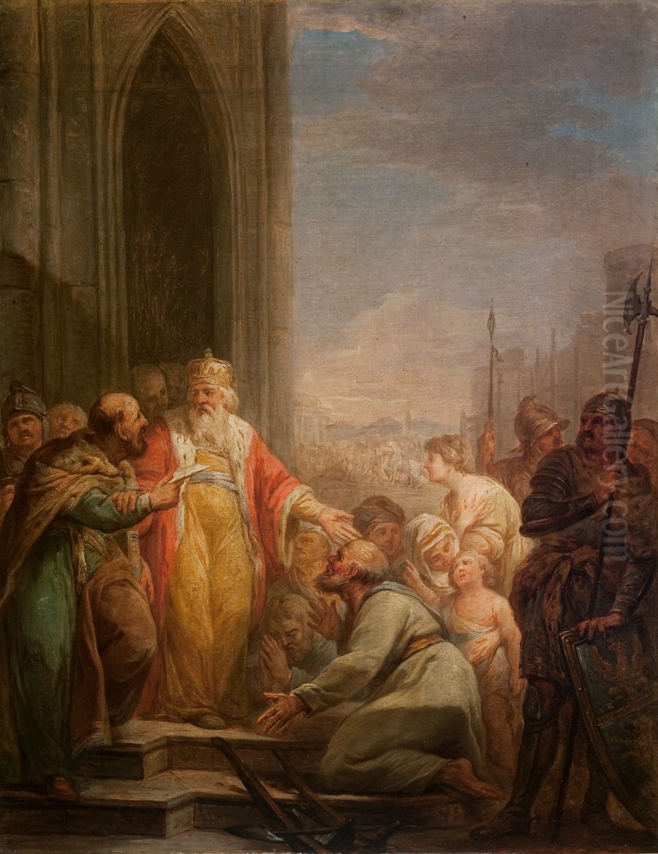 Casimir the Great Oil Painting by Marcello Bacciarelli