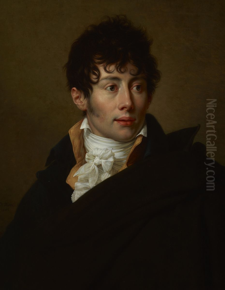 Portret Michala Bogorii Skotnickiego (1775 - 1808) Oil Painting by Francois-Xavier Fabre