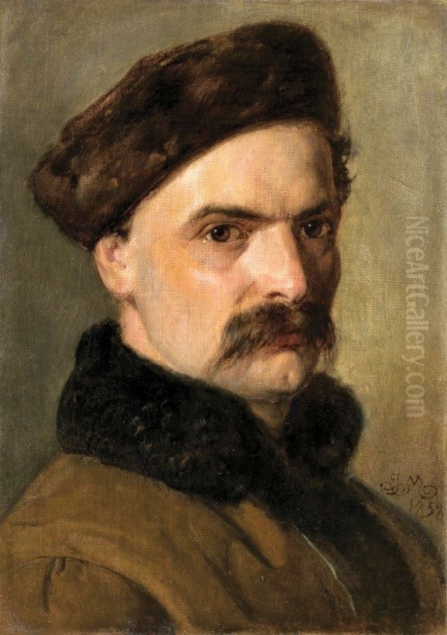 Portret Szymona Darowskiego Oil Painting by Jan Matejko