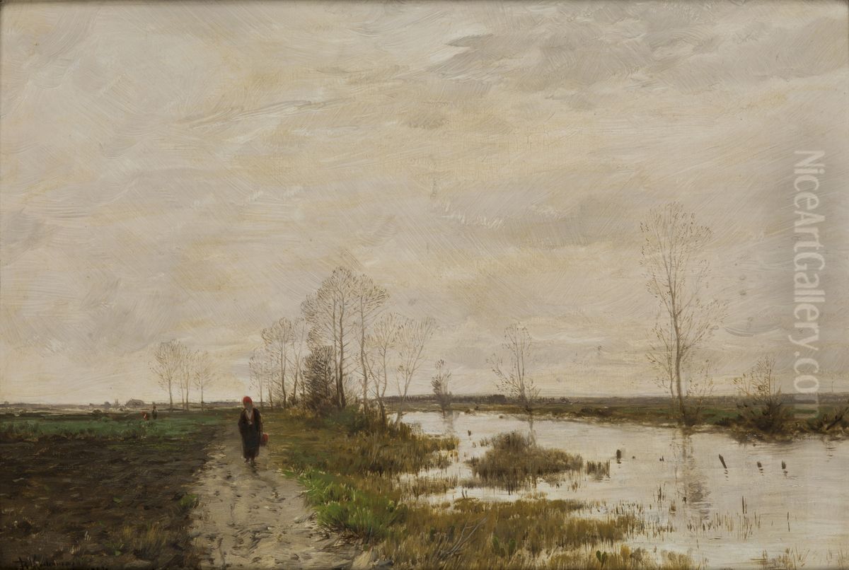 Landscape Oil Painting by Roman Kochanowski