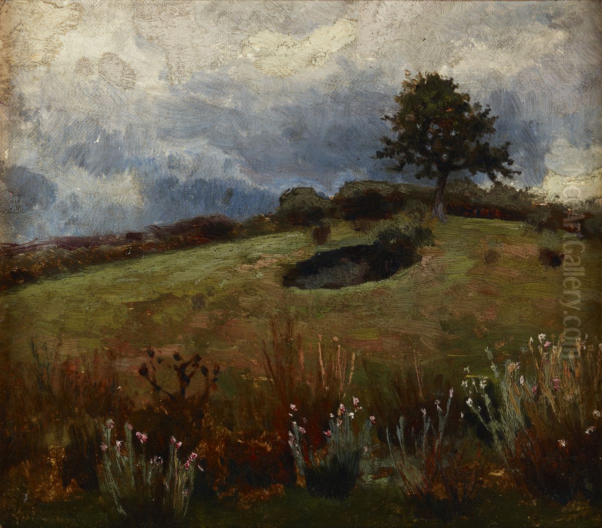 Landscape Oil Painting by Jan Stanislawski