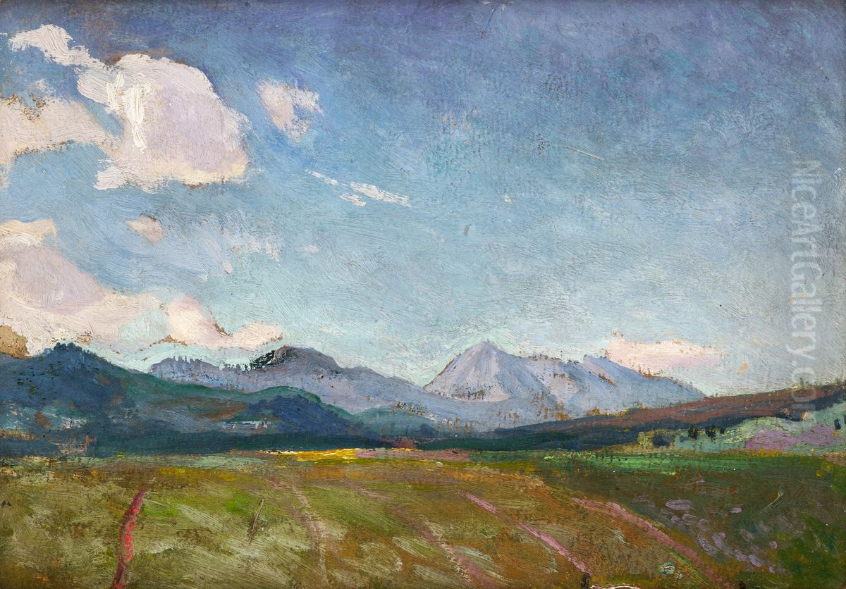 View towards Osobita (Zakopane) Oil Painting by Jan Stanislawski