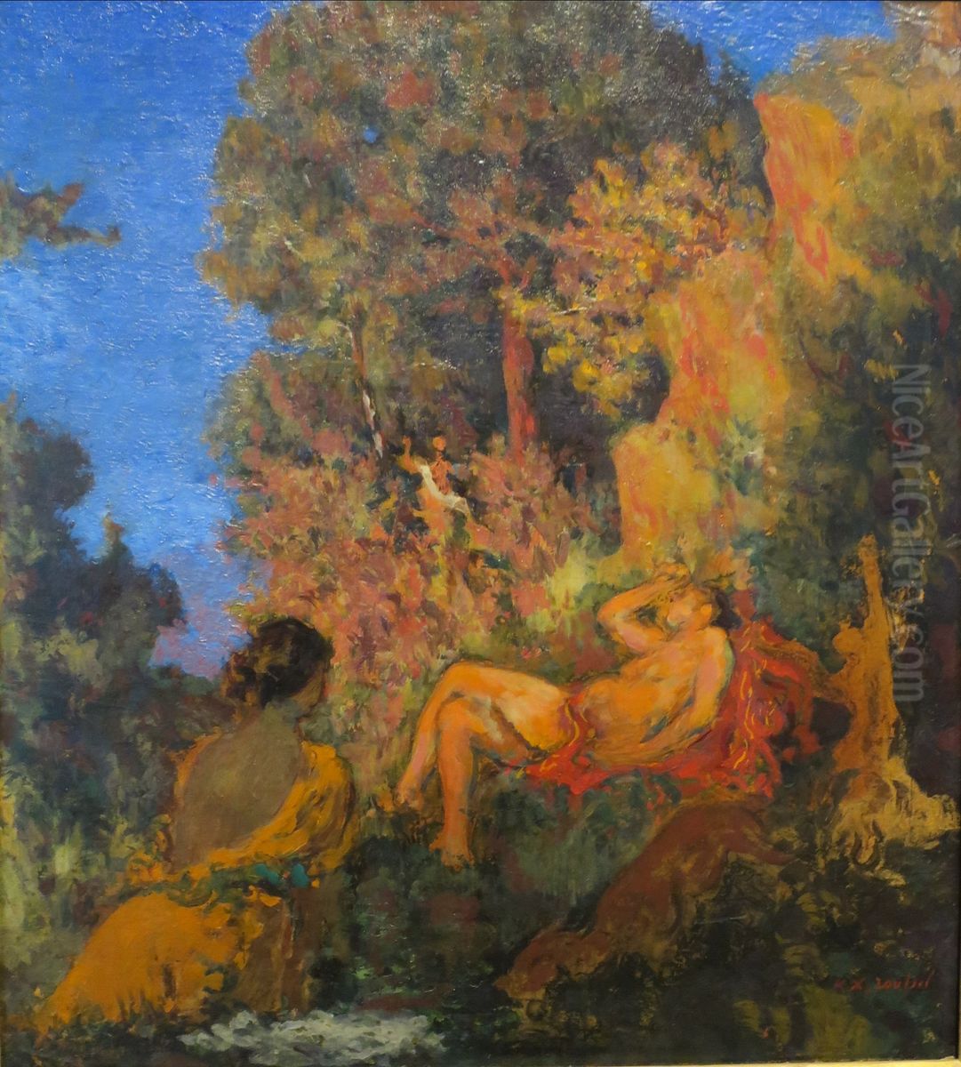 The Sleeping Diana Oil Painting by Ker-Xavier Roussel