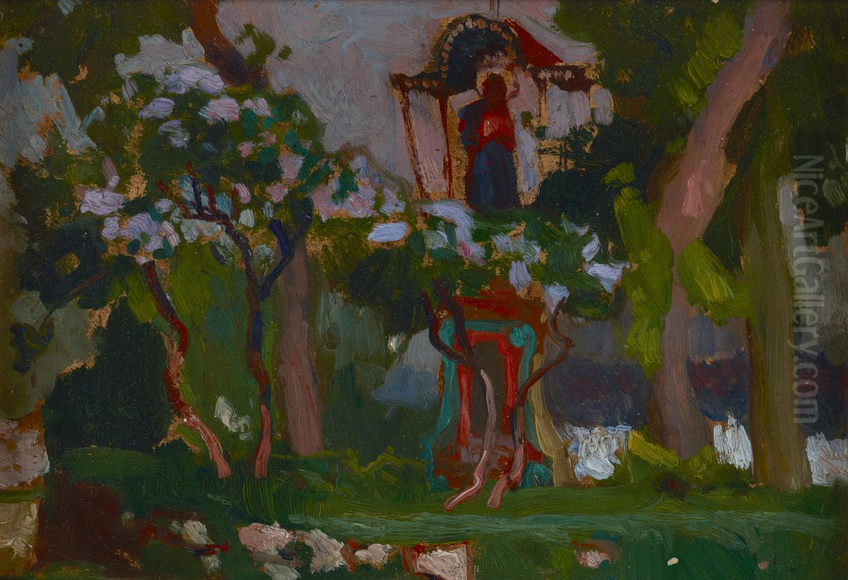 May Oil Painting by Jan Stanislawski