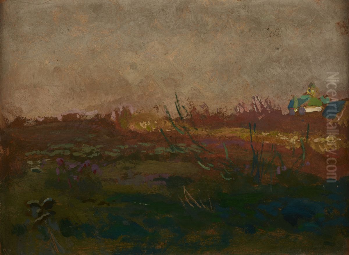 Askold's Grave in Kyiv Oil Painting by Jan Stanislawski