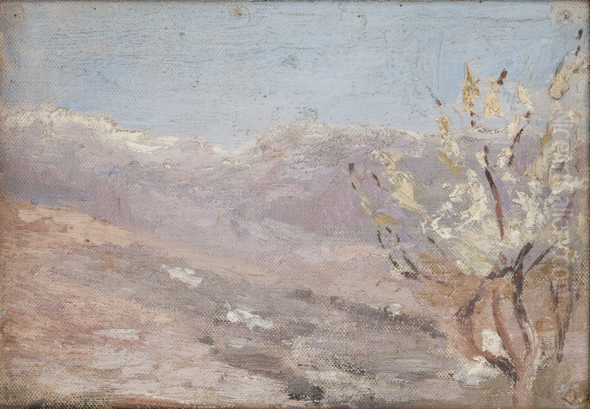 The Crimea (Fairy-Tale) - The Crimea (Spring) Oil Painting by Jan Ciaglinski