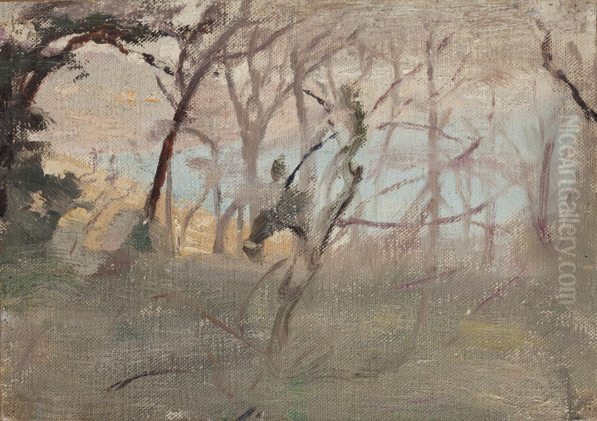 View towards Yalta Oil Painting by Jan Ciaglinski