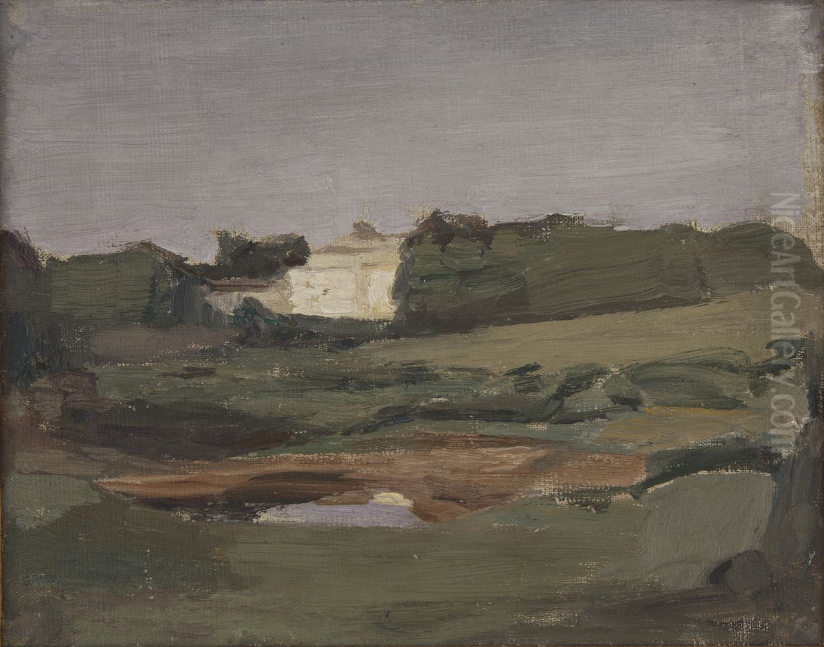 Northern Studies (The White Night) Oil Painting by Jan Ciaglinski