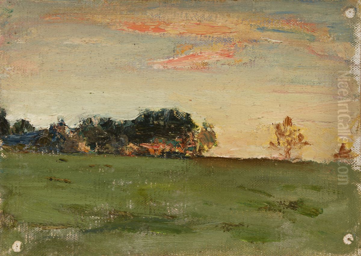 The White Night Oil Painting by Jan Ciaglinski