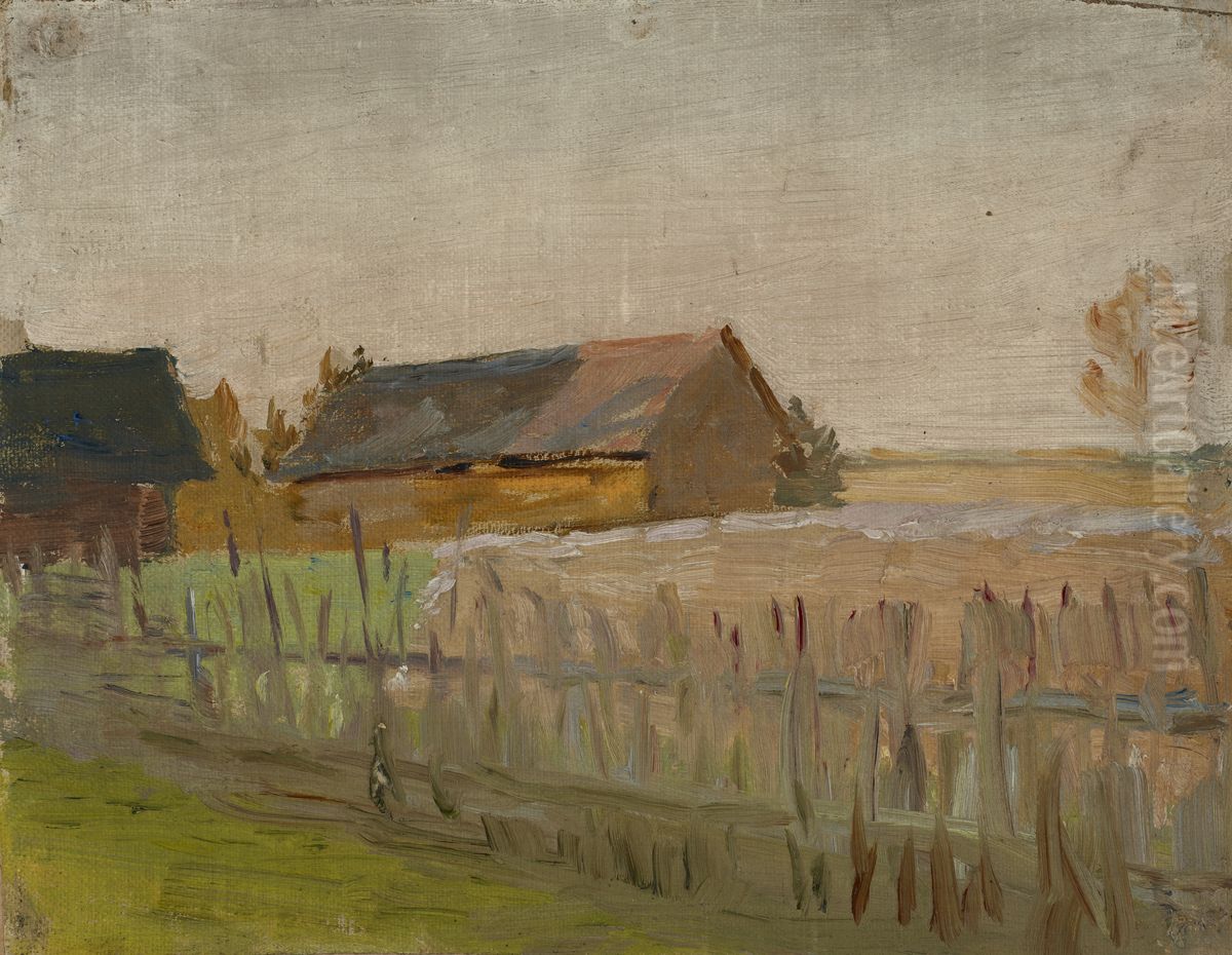 Evening Oil Painting by Jan Ciaglinski