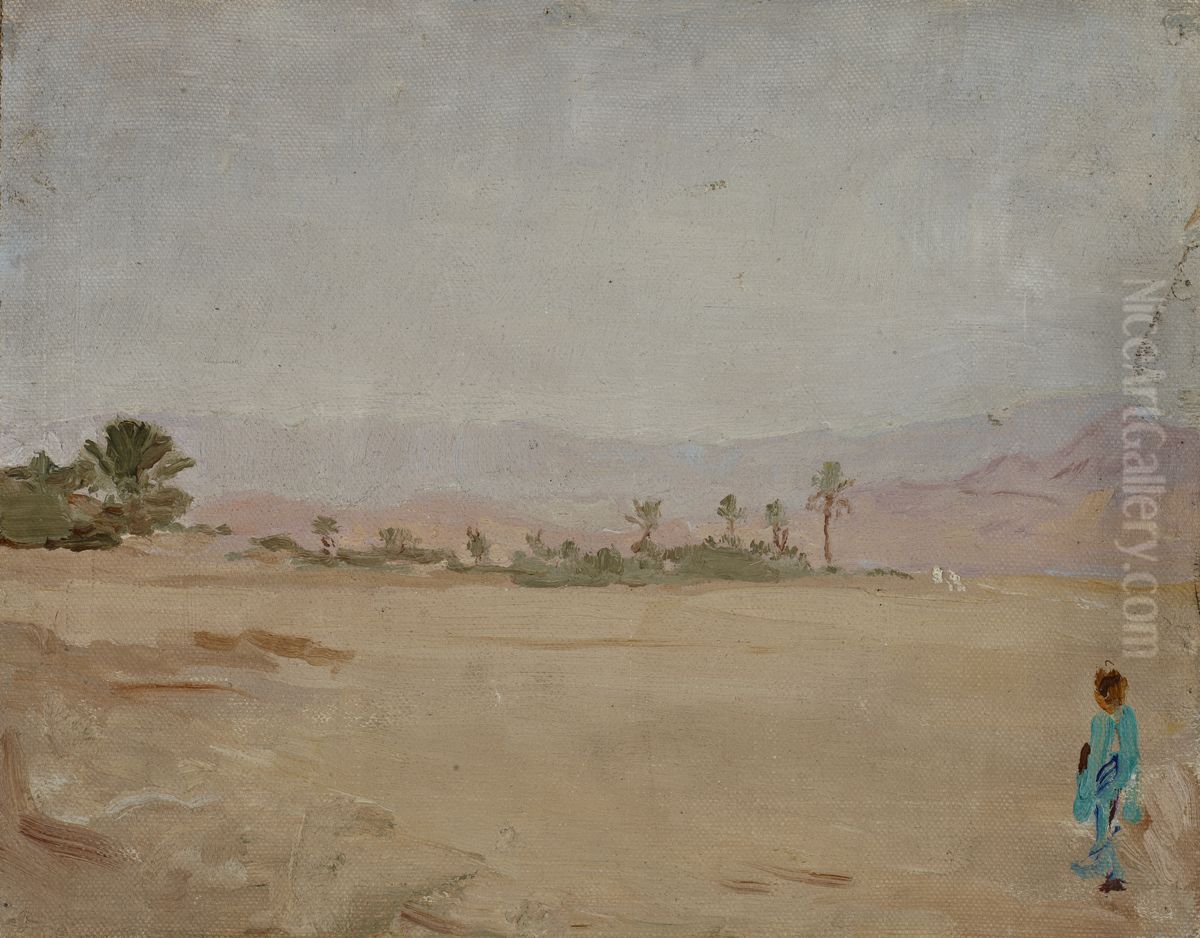 Sahara (Desert) Oil Painting by Jan Ciaglinski