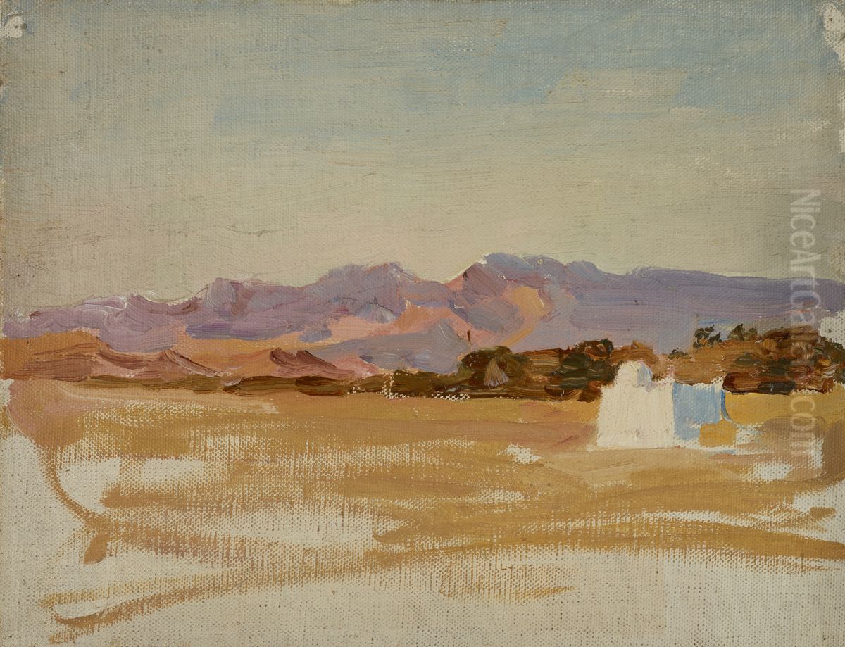 Sahara (Desert) Oil Painting by Jan Ciaglinski