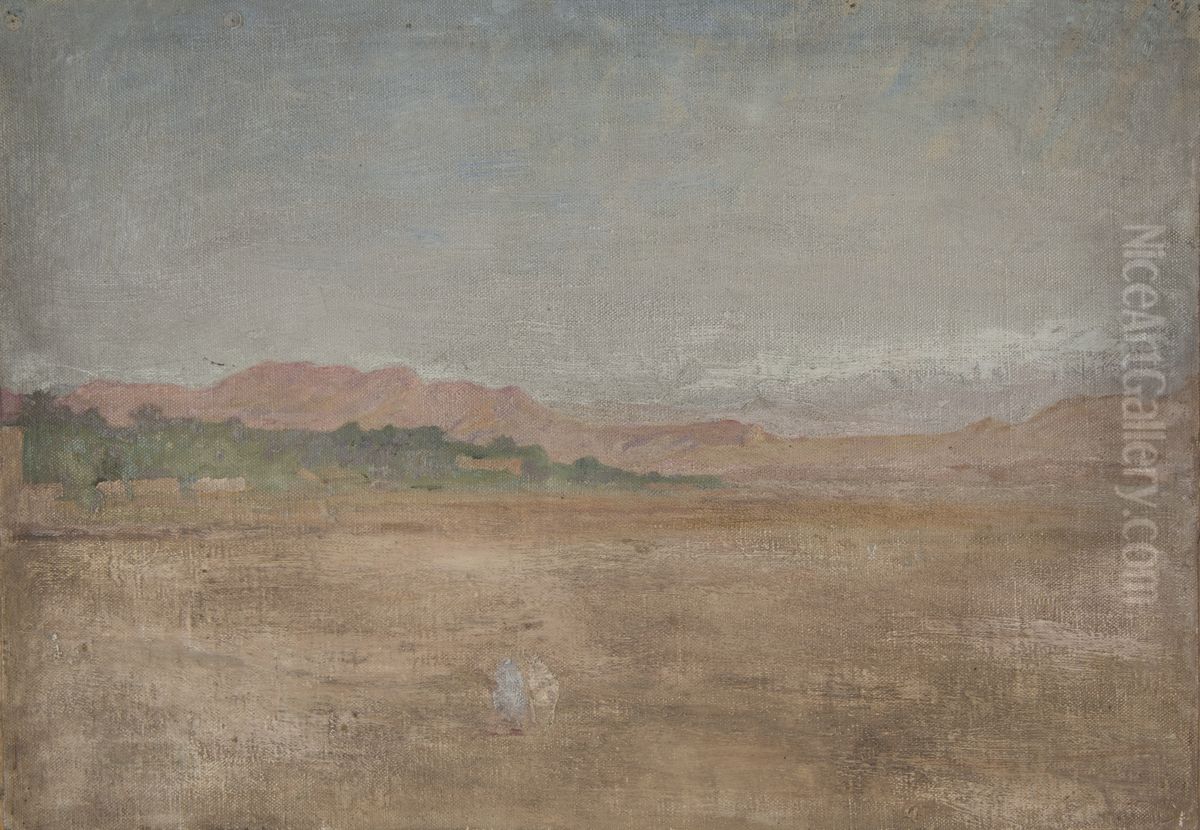 Biskra (Desert) Oil Painting by Jan Ciaglinski