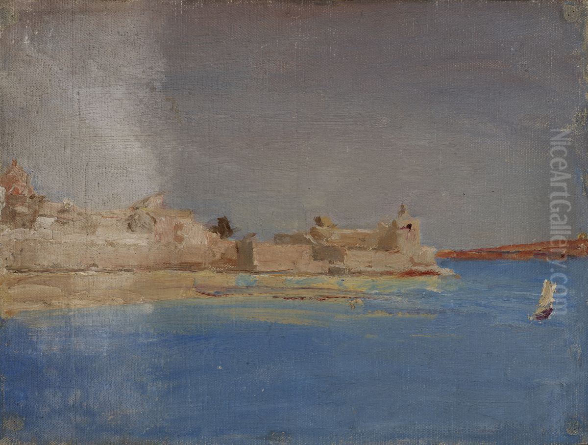 Syracuse Oil Painting by Jan Ciaglinski