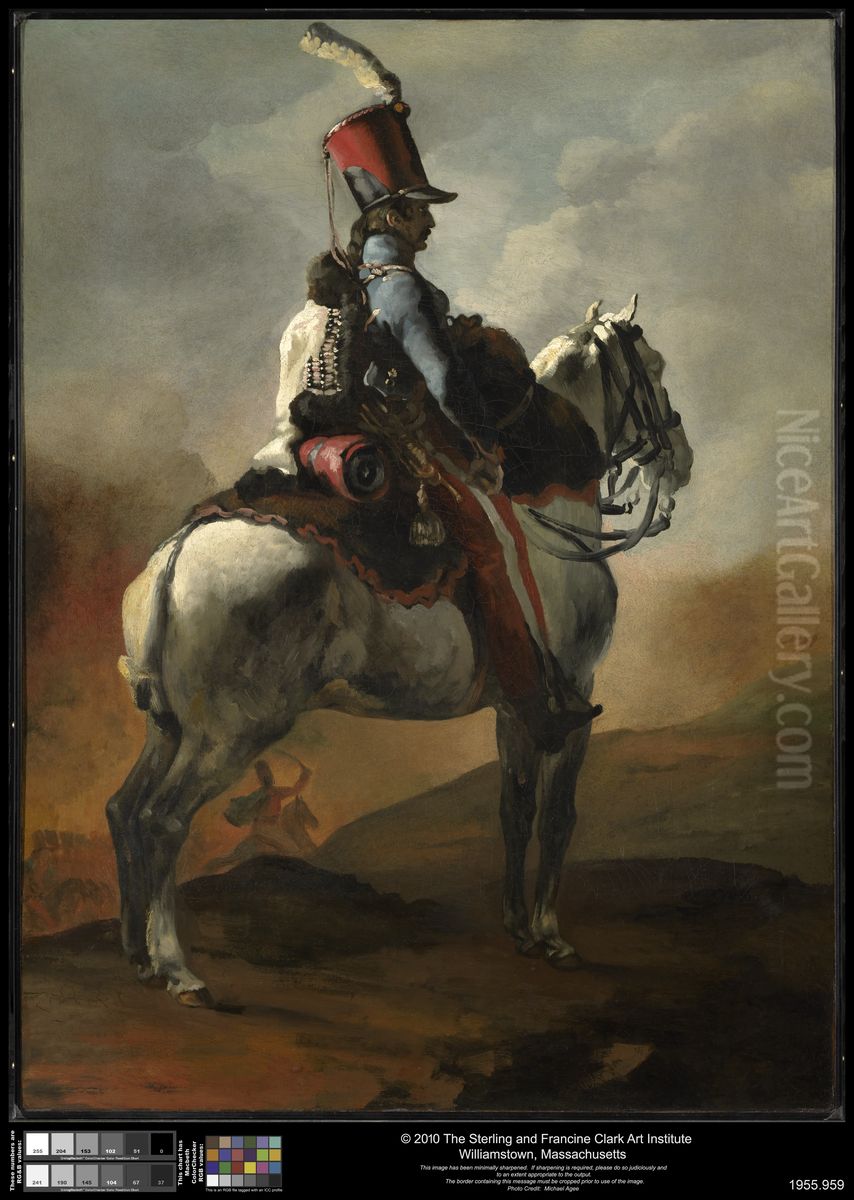 Trumpeter of the Hussars Oil Painting by Theodore Gericault