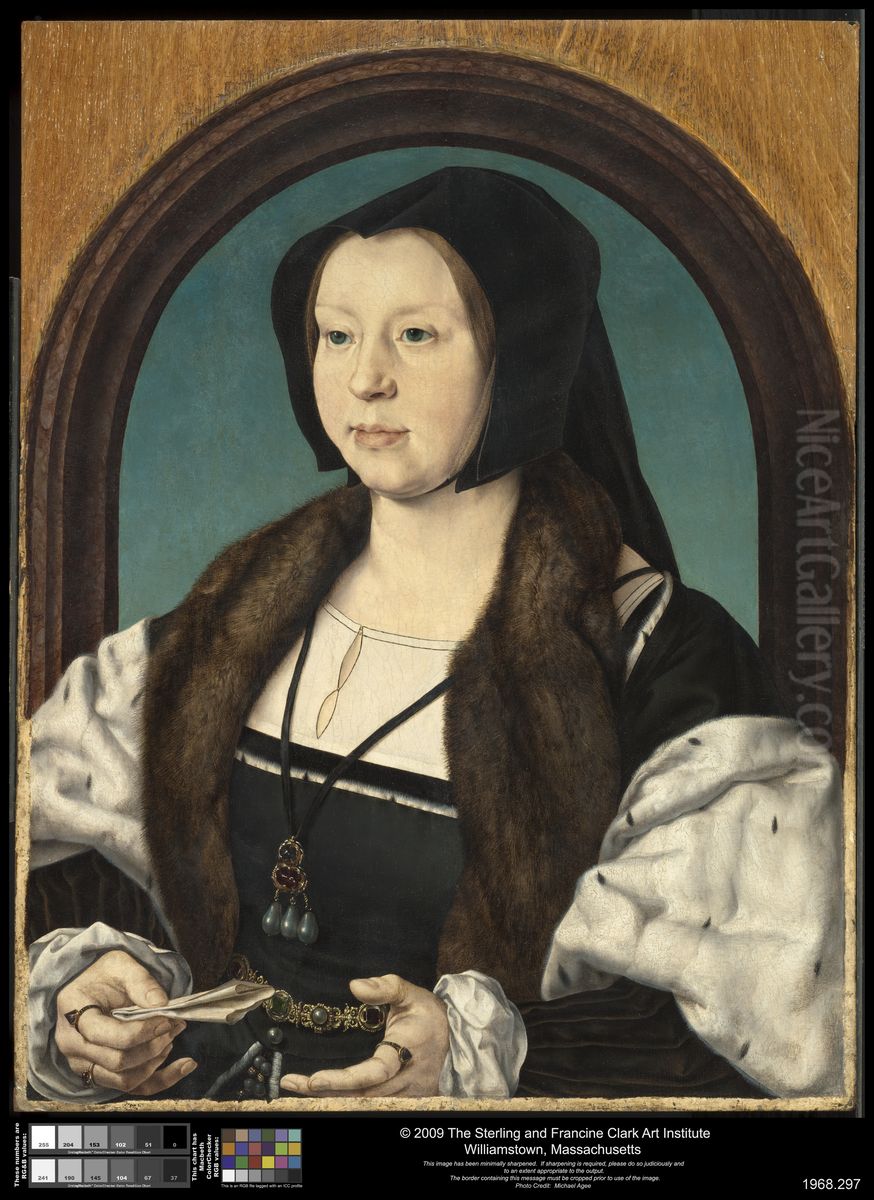 Anna van Bergen Oil Painting by Jan Gossaert