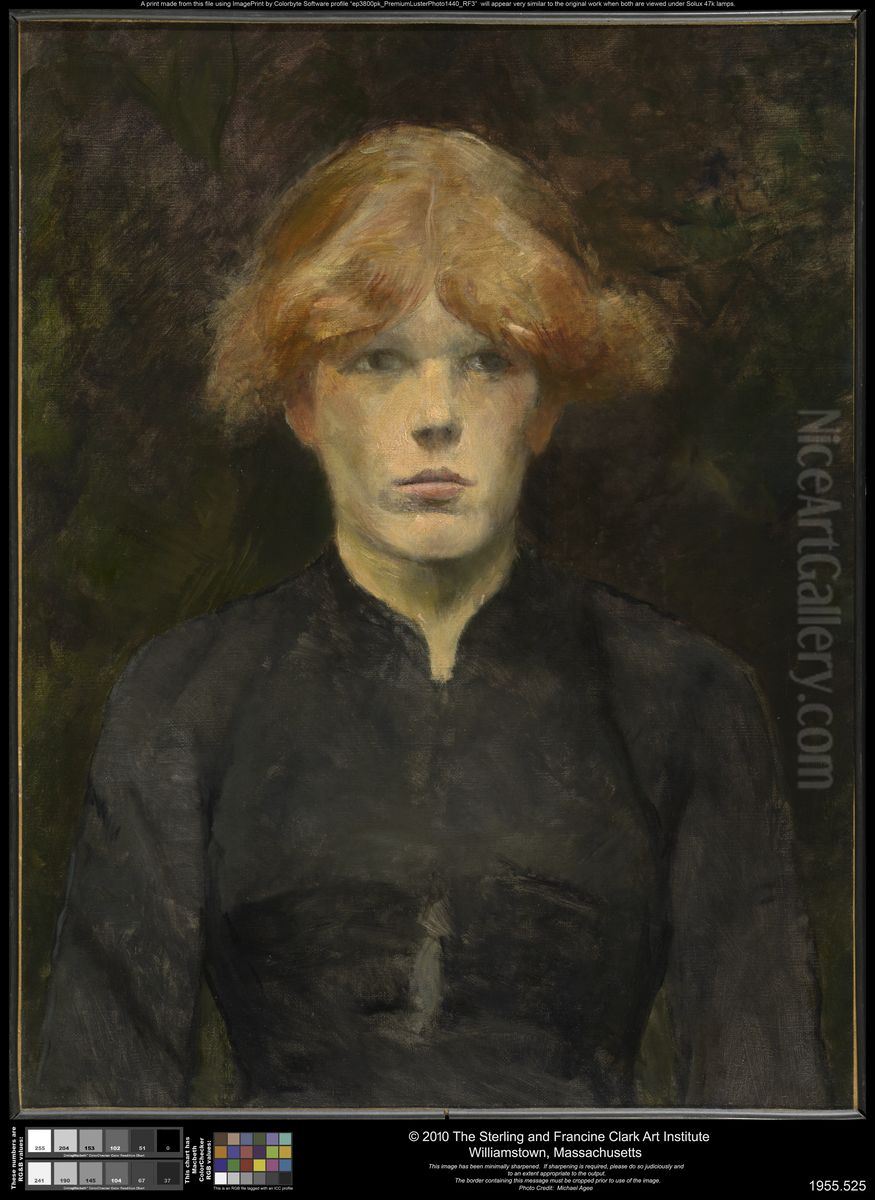 Carmen Oil Painting by Henri De Toulouse-Lautrec