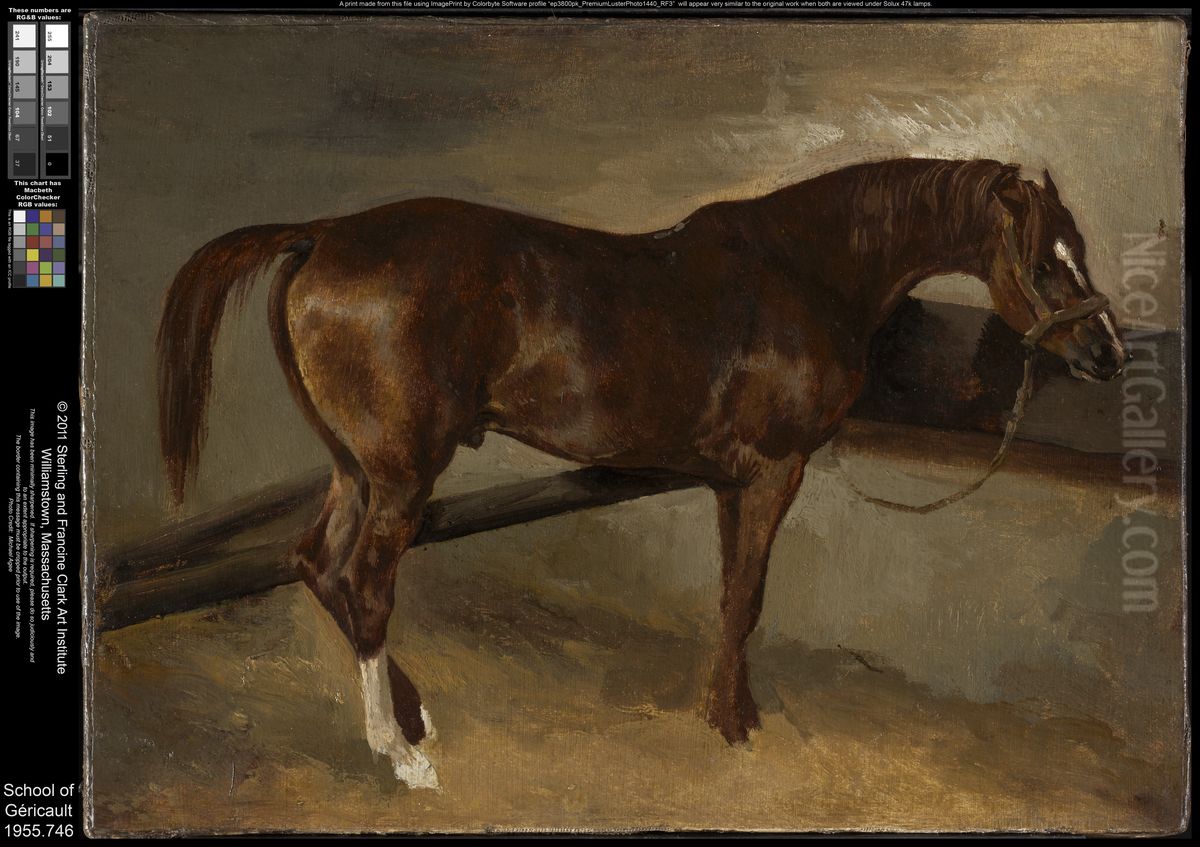 Dervish in His Stall Oil Painting by Theodore Gericault