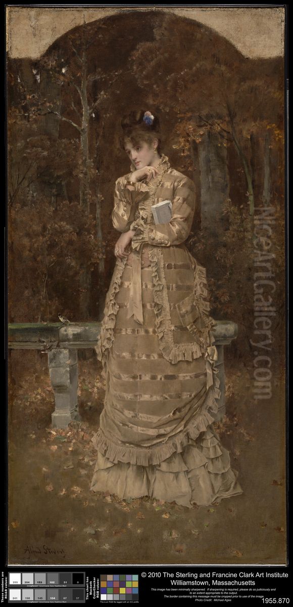 Fall Oil Painting by Alfred Stevens